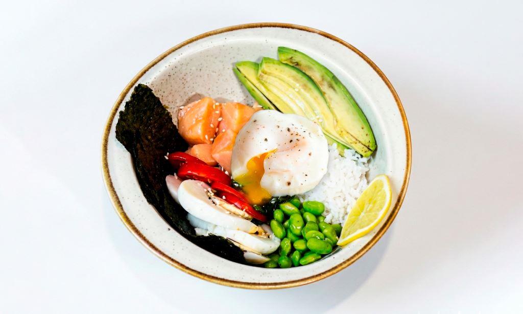 Поке с семгой