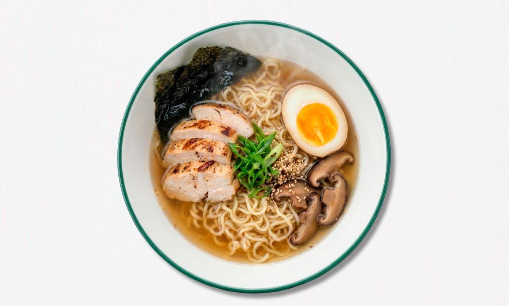 Рамен с курицей